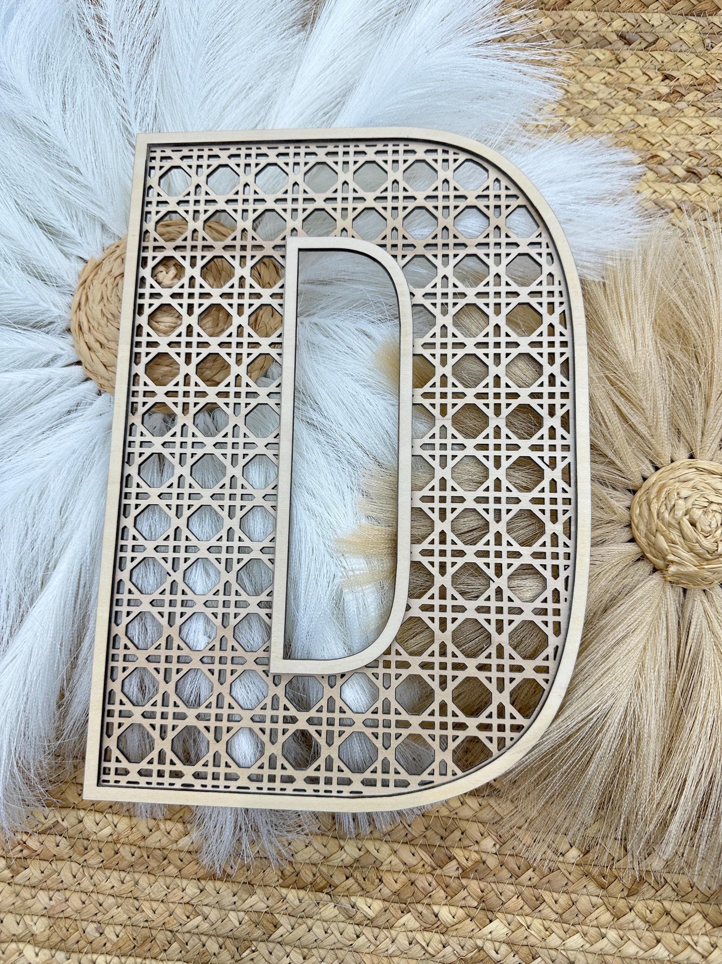 Rattan Letters & Initials