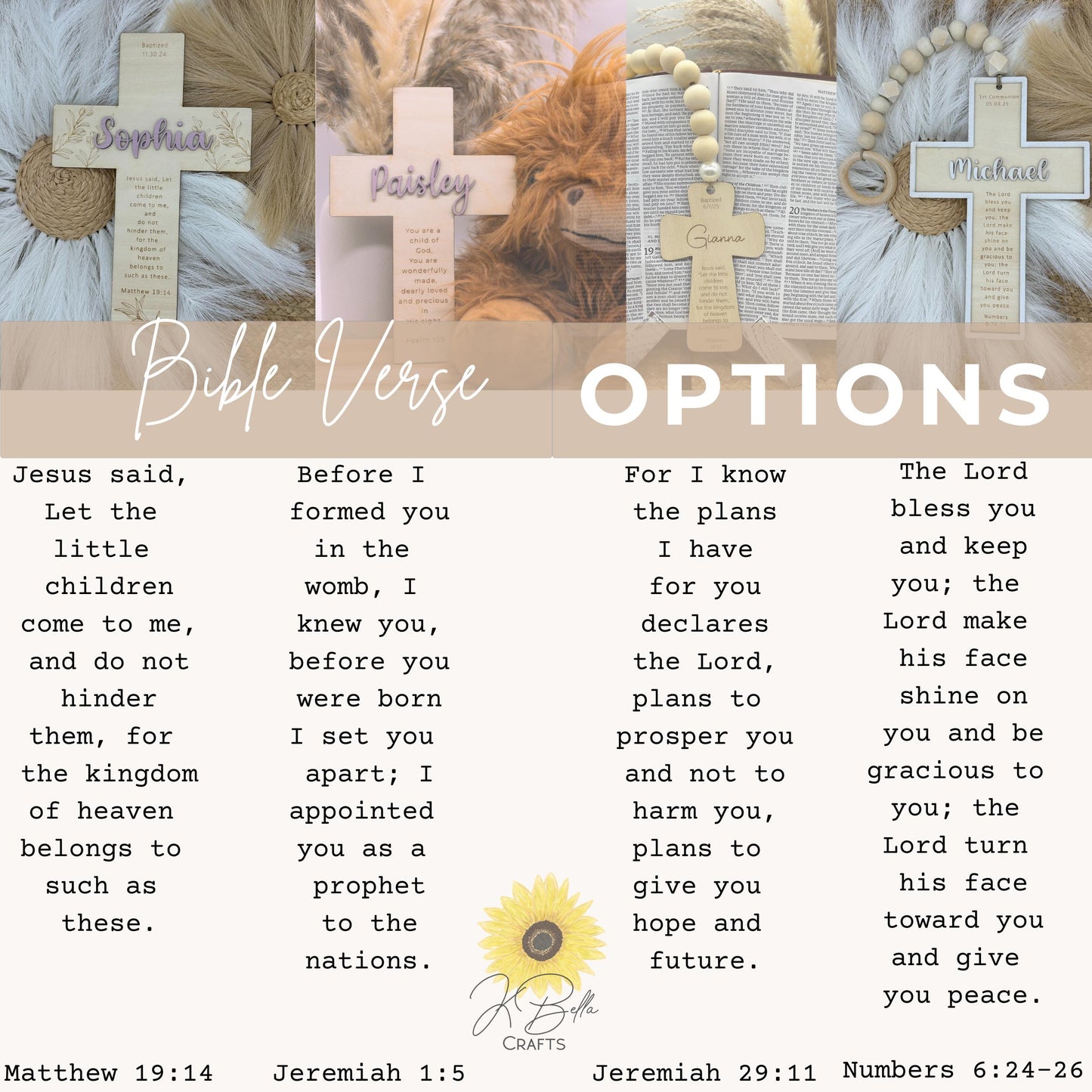 Personalized Hanging Rosary