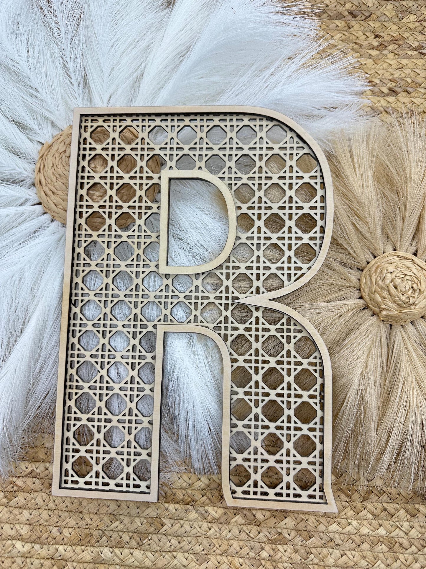 Rattan Letters & Initials