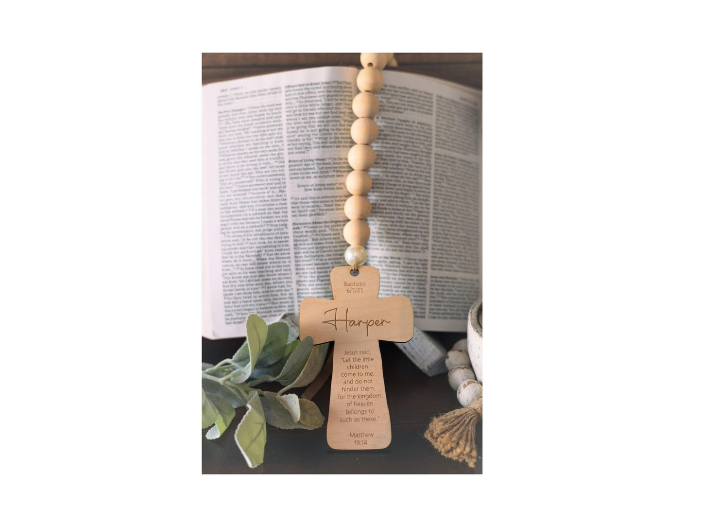 Personalized Hanging Rosary