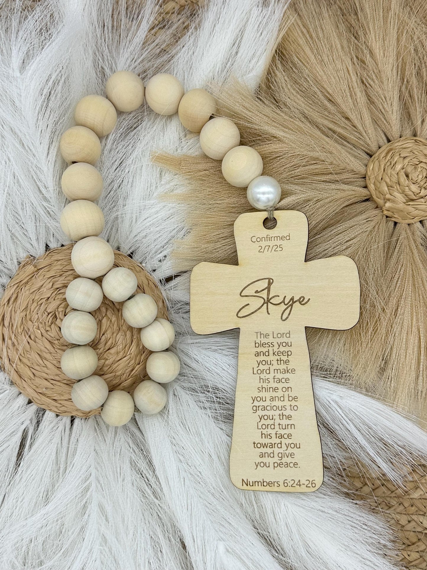 Personalized Hanging Rosary