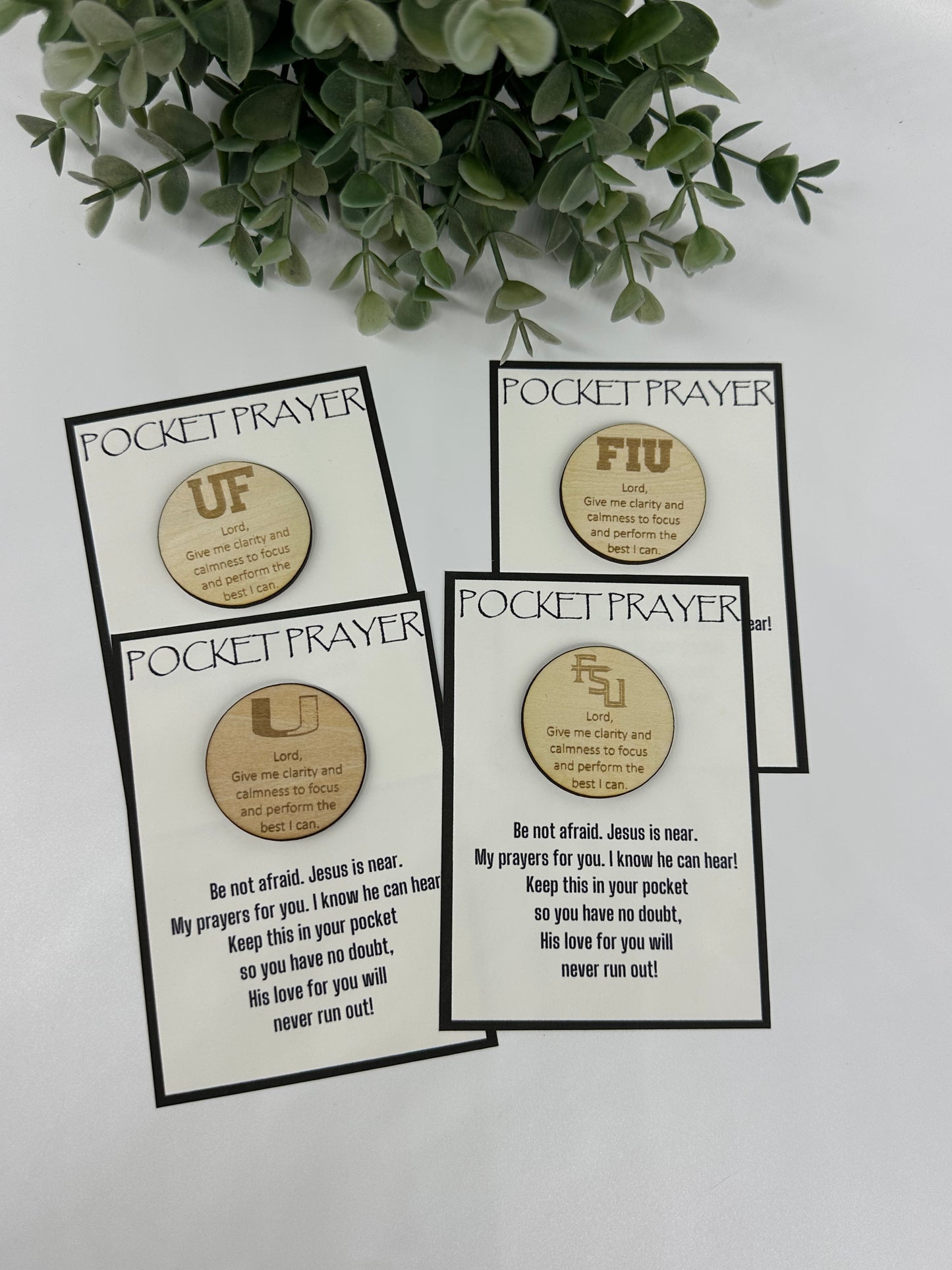 High School Prayer Coin