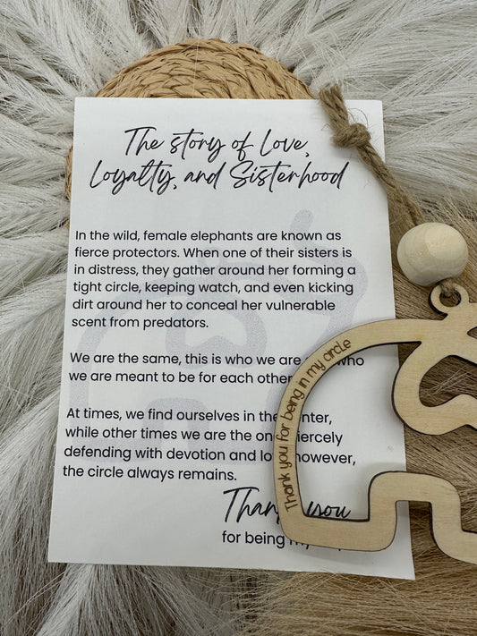 Friendship Elephant Ornament