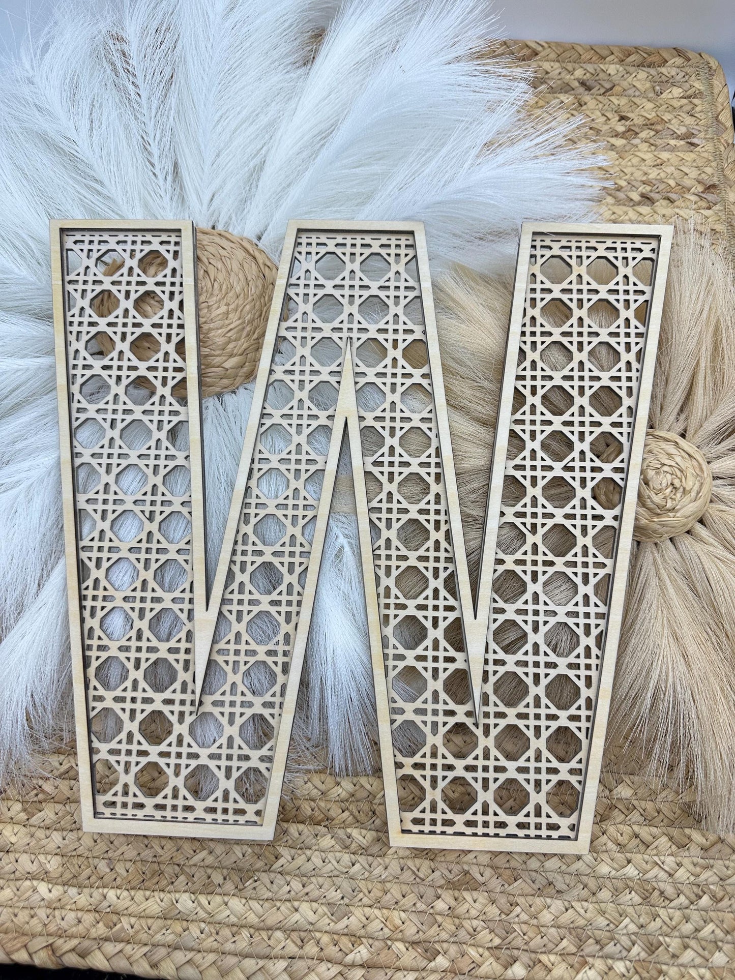 Rattan Letters & Initials