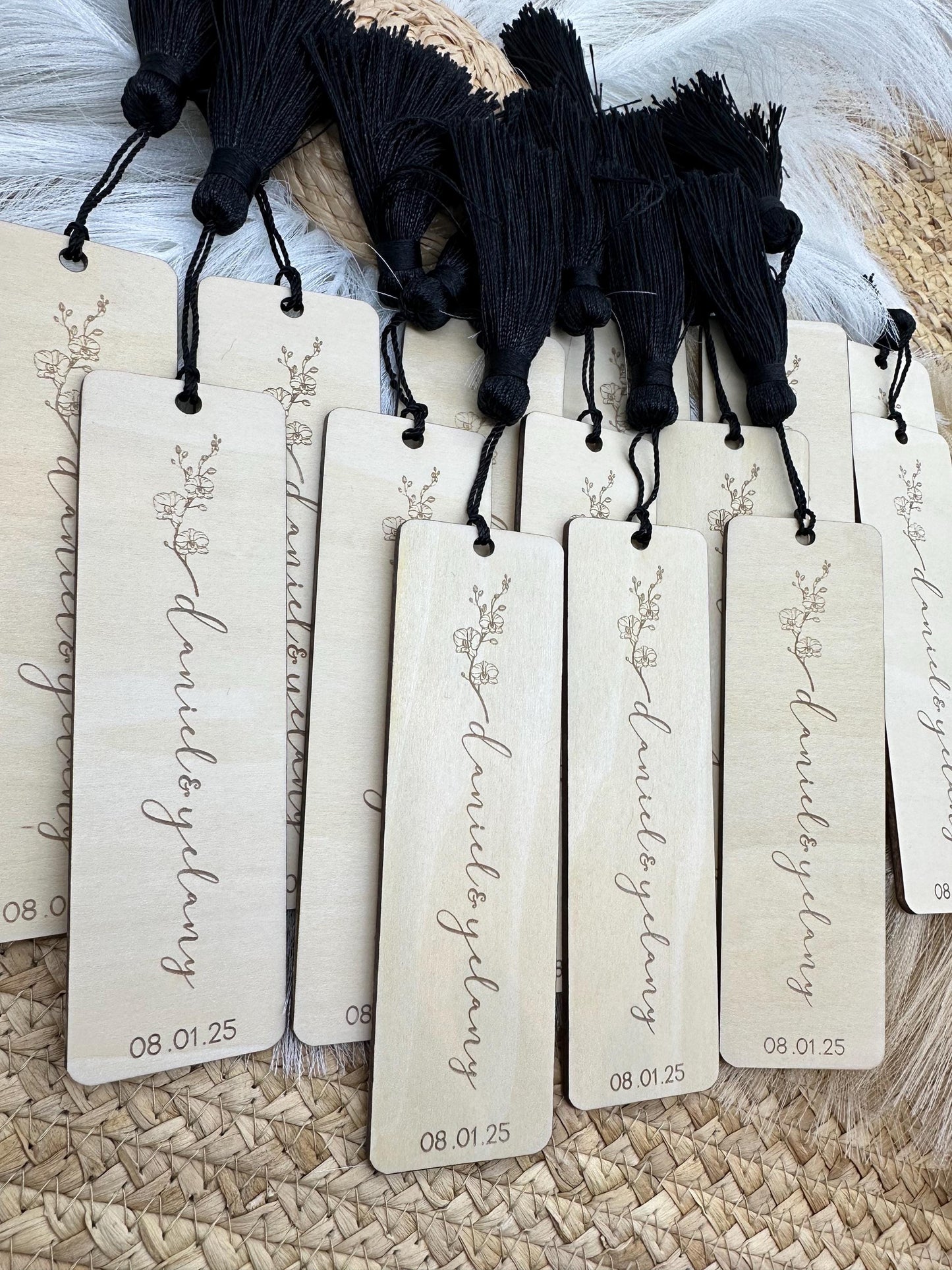 Personalized Wedding Favors| Bookmarker Favors | Bridal Shower Keepsake | Gift for Guest