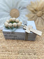 I Can Do All Things Farmhouse Bible Book Stack: Decorative Book Set with Greenery