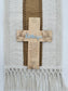 Personalized Olive Branch Cross Keepsake