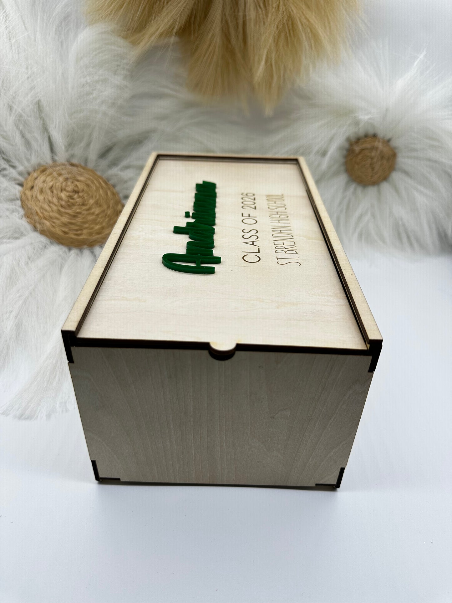 High School Keepsake Box