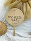 Personalized Round Cake Topper