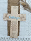 Personalized Olive Branch Cross Keepsake