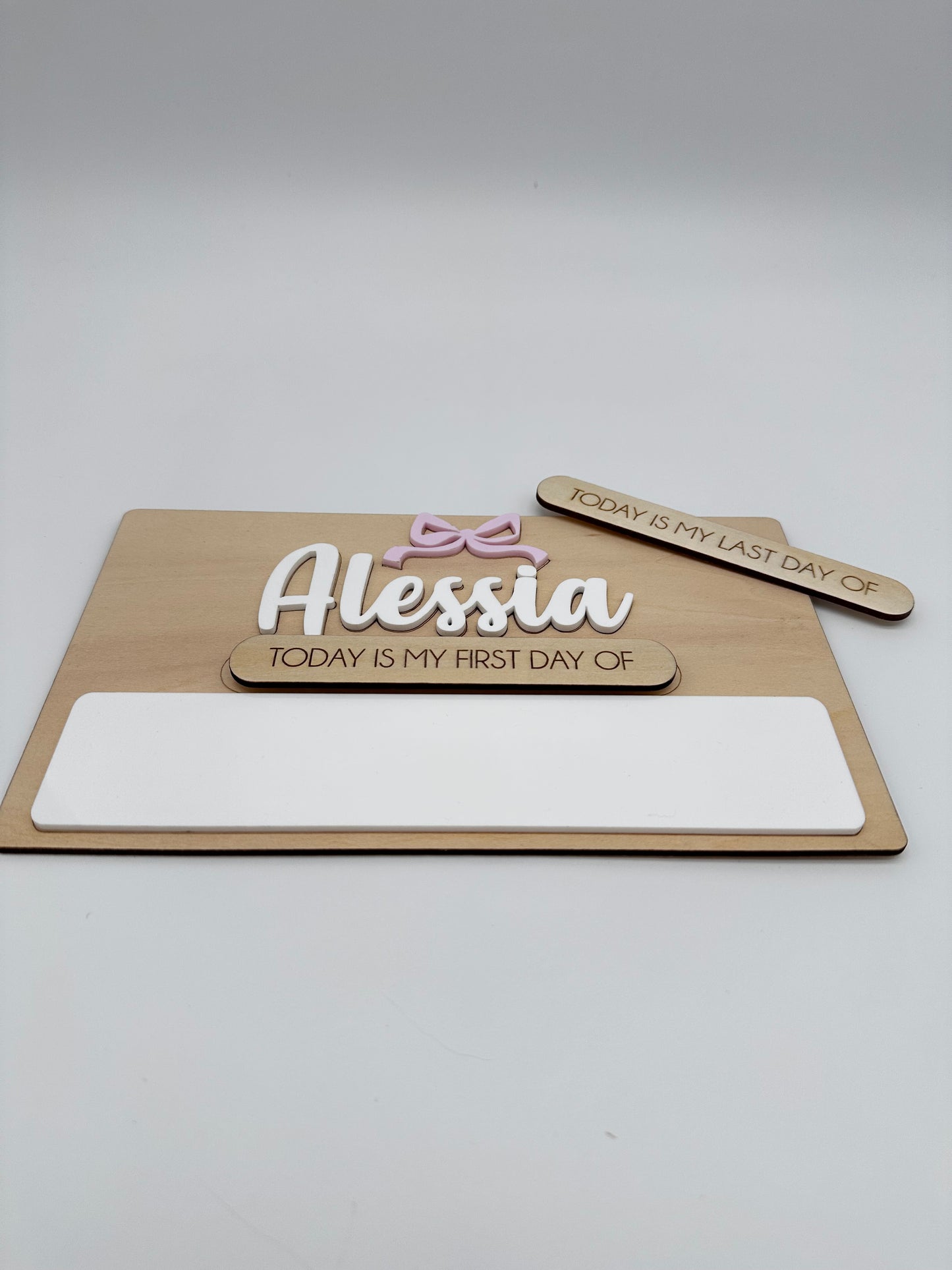 Personalized Back-to-School Sign
