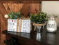 Personalized Family Bible Book Stack: Farmhouse Decor, Custom Names & Dates