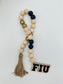 College Spirit Wood Bead Garland
