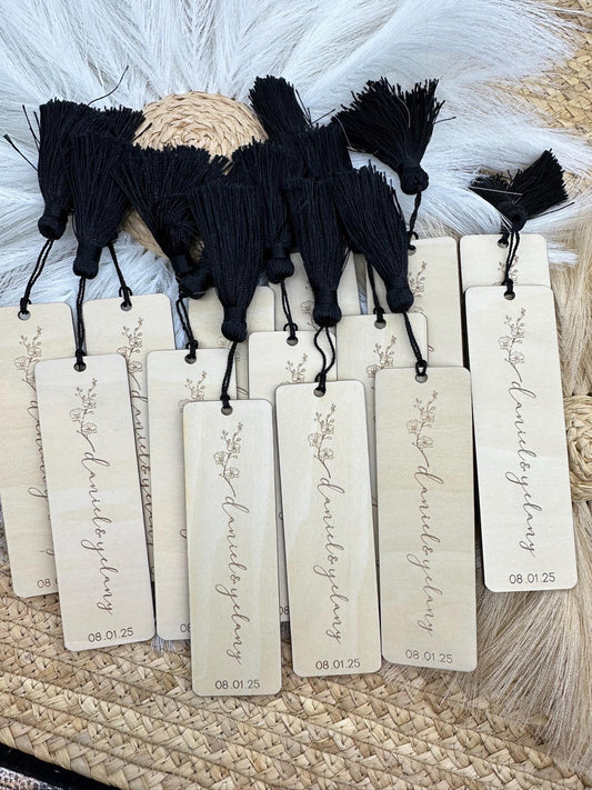 Personalized Wedding Favors| Bookmarker Favors | Bridal Shower Keepsake | Gift for Guest