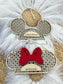 Personalized Mickey & Minnie Stroller Sign