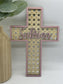 Personalized Rattan Cross