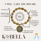Olive Wood Rosary Bracelet: Miraculous Medal, Rose Quartz or Aquamarine