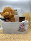 Personalized Wood Boo Basket Tag: Halloween Trick or Treat