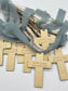 Personalized Wood Cross Favor