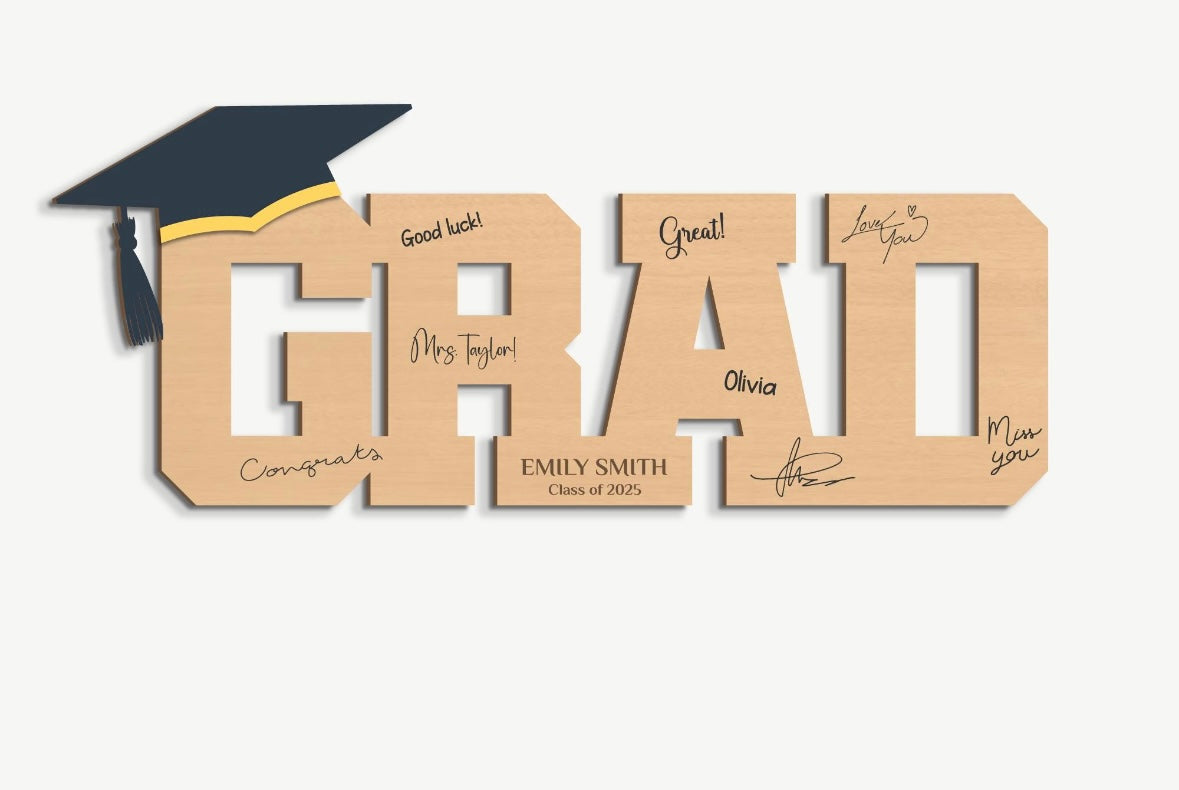 Graduation Signature Sign