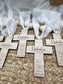 Personalized Wood Cross Favor