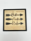 Raising Arrows Personalized Wood Sign