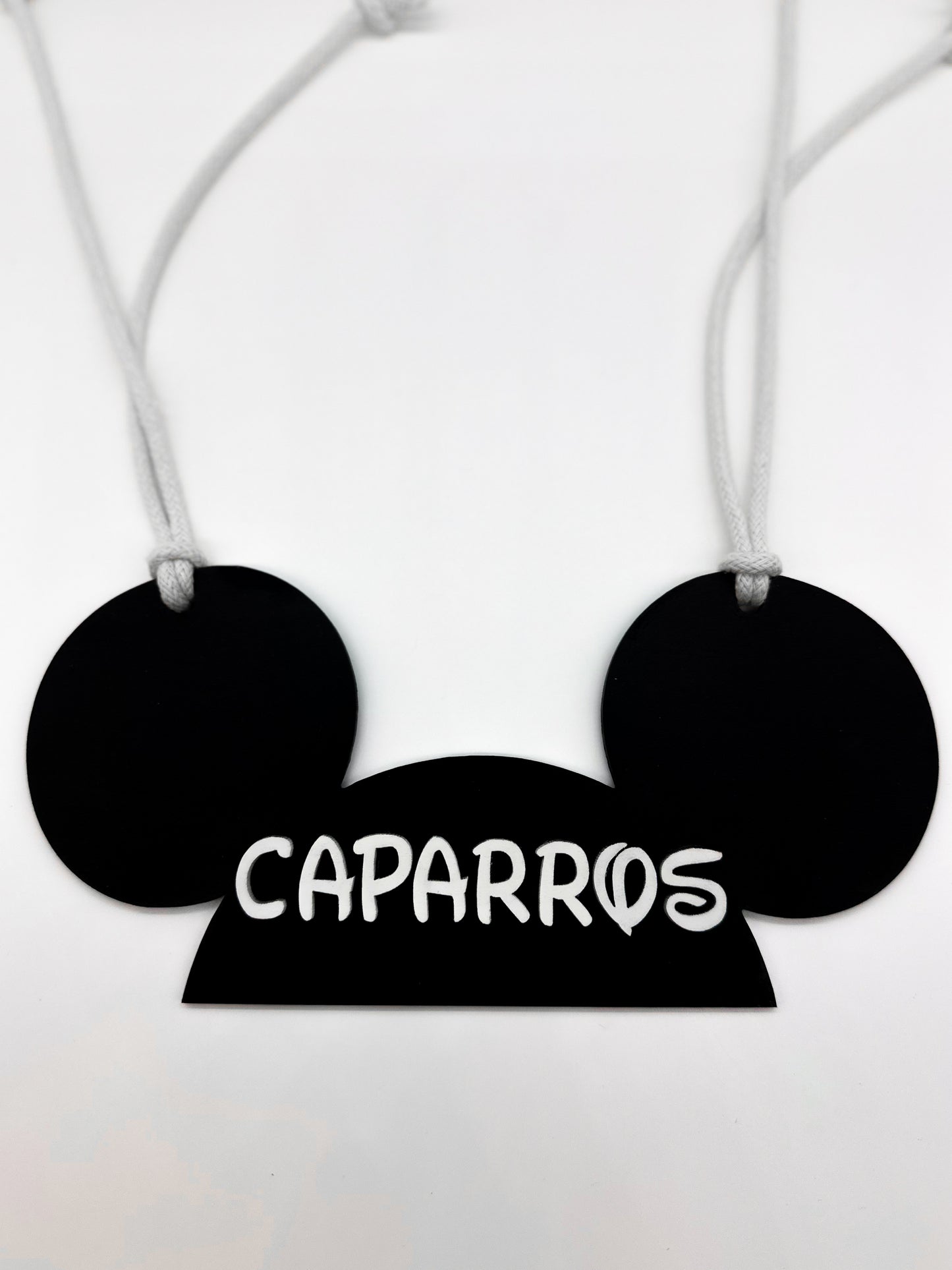 Personalized Mickey & Minnie Stroller Sign