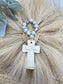 Stone Decade Rosary with Pearls: Baptism/Communion Gift