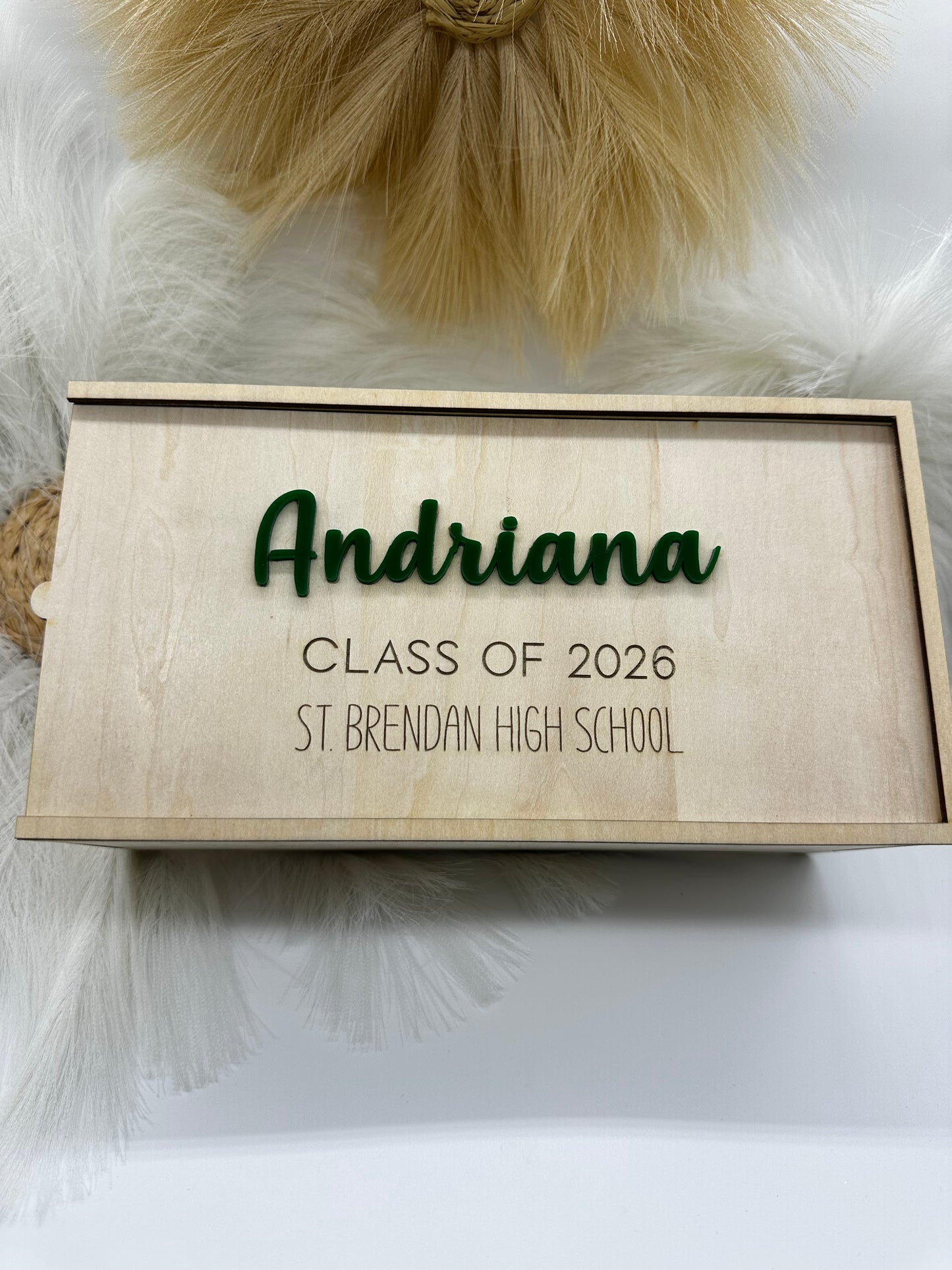 High School Keepsake Box