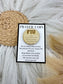 Wood Engraved College Prayer Token: Be Not Afraid Send-Off Gift