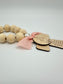 Our Mother Mary Wood Bead Rosary