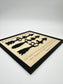 Raising Arrows Personalized Wood Sign