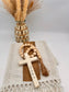 Grateful Heart Cross | Rustic White Inspirational Gift