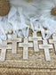 Personalized Wood Cross Favor