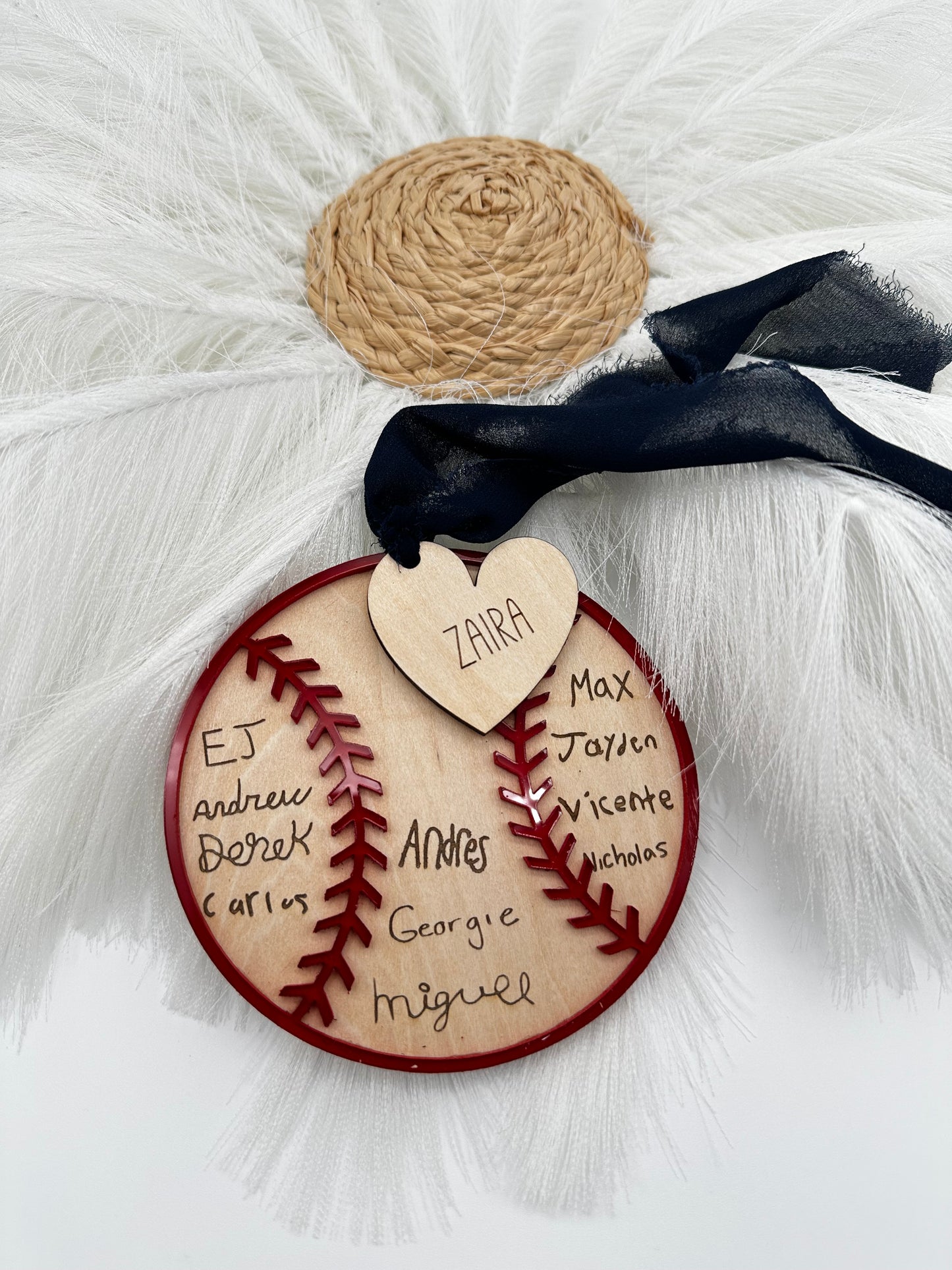 Personalized Handwriting Sports Ornament