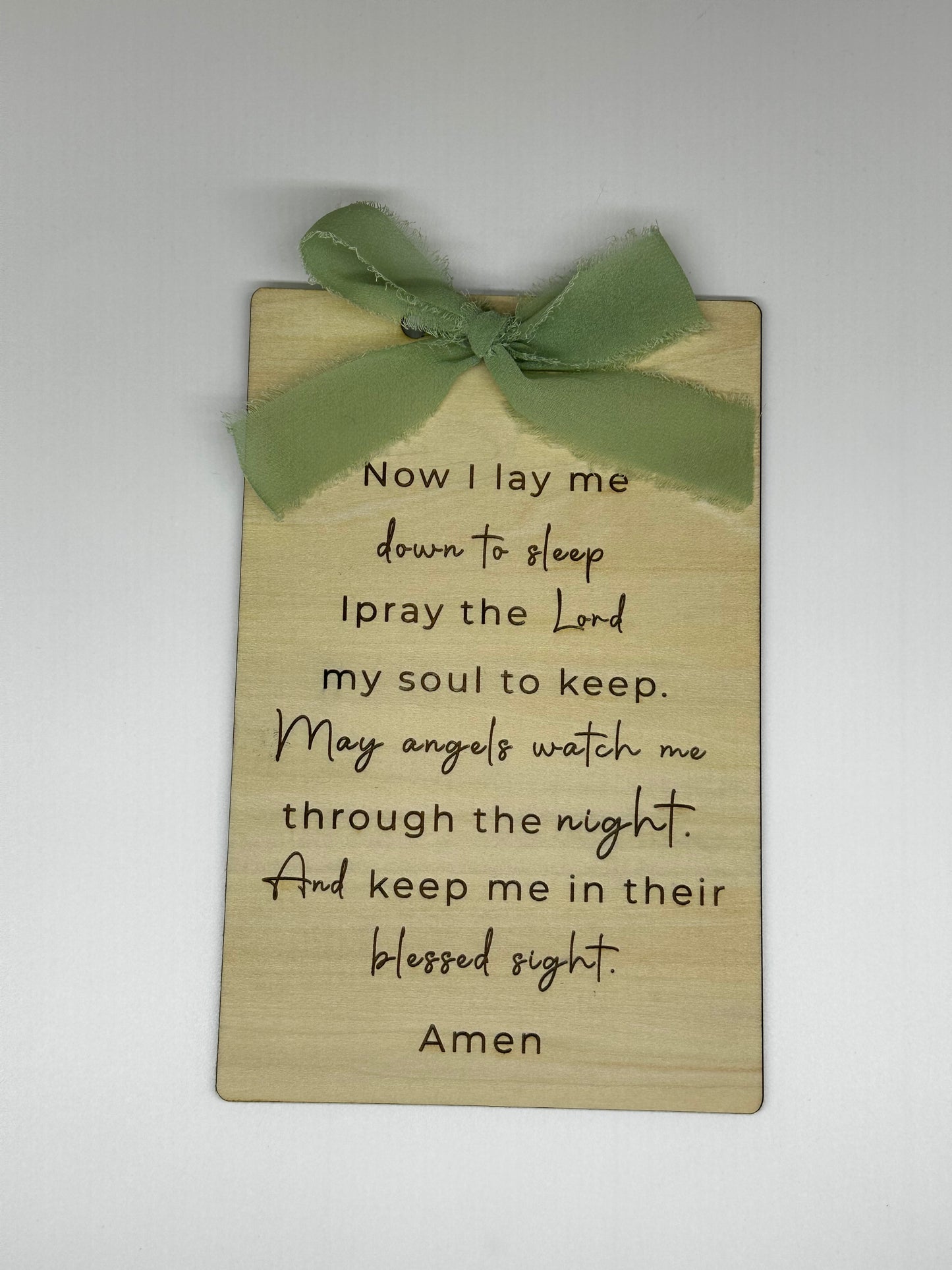 Prayer Nursery Sign