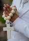 Personalized Wood Bead Rosary