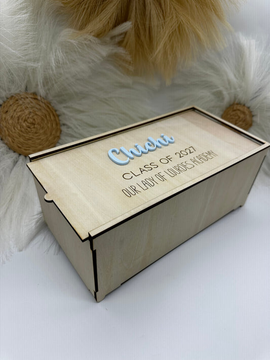 High School Keepsake Box