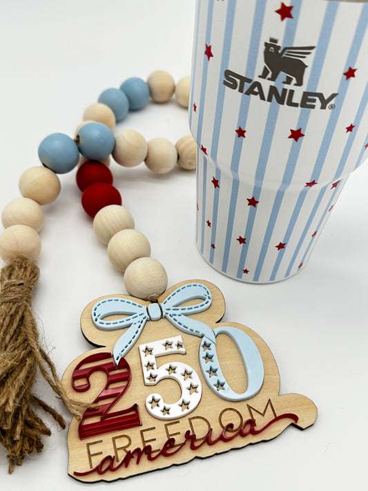 American Belle Beaded Garland