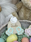 Personalized Bunny Butt Easter Basket Tag | Custom Name Bunny Tag | Baby Easter Basket Name Tag | Easter Keepsake Gift for Kids