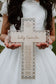 Personalized Bible Verse Rattan Cross