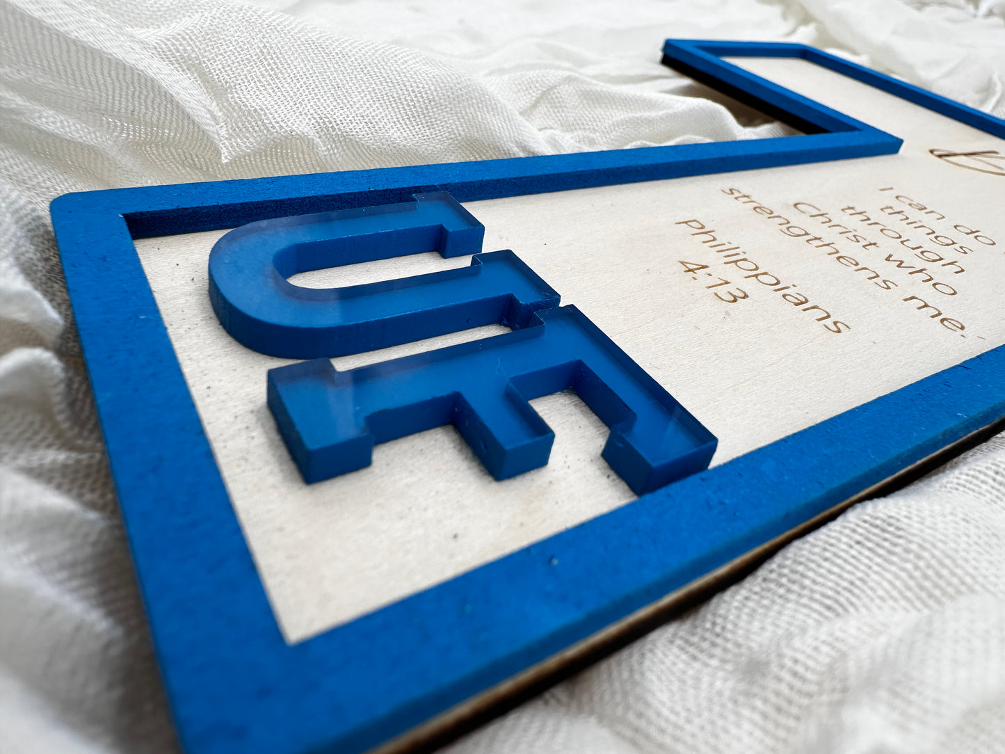 Personalized College Cross