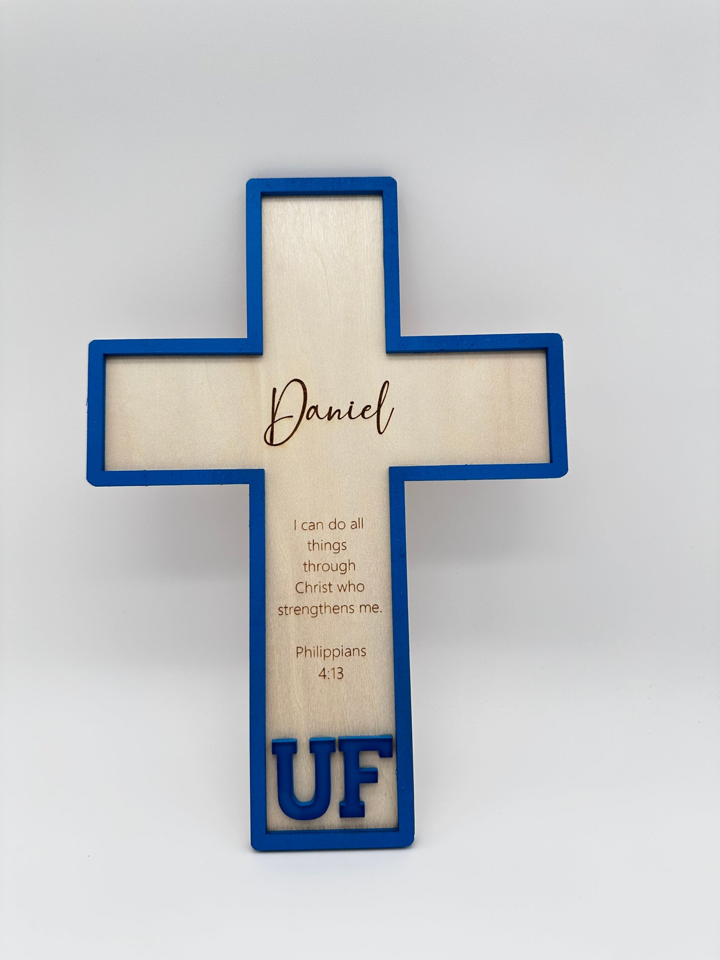 Personalized College Cross