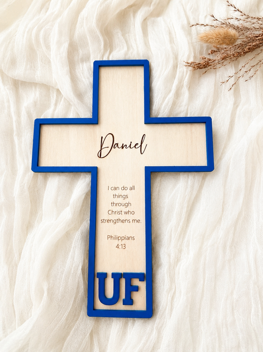 Personalized College Cross