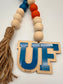 College Spirit Wood Bead Garland