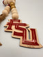 College Spirit Wood Bead Garland