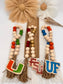 College Spirit Wood Bead Garland