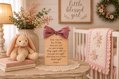 Prayer Nursery Sign