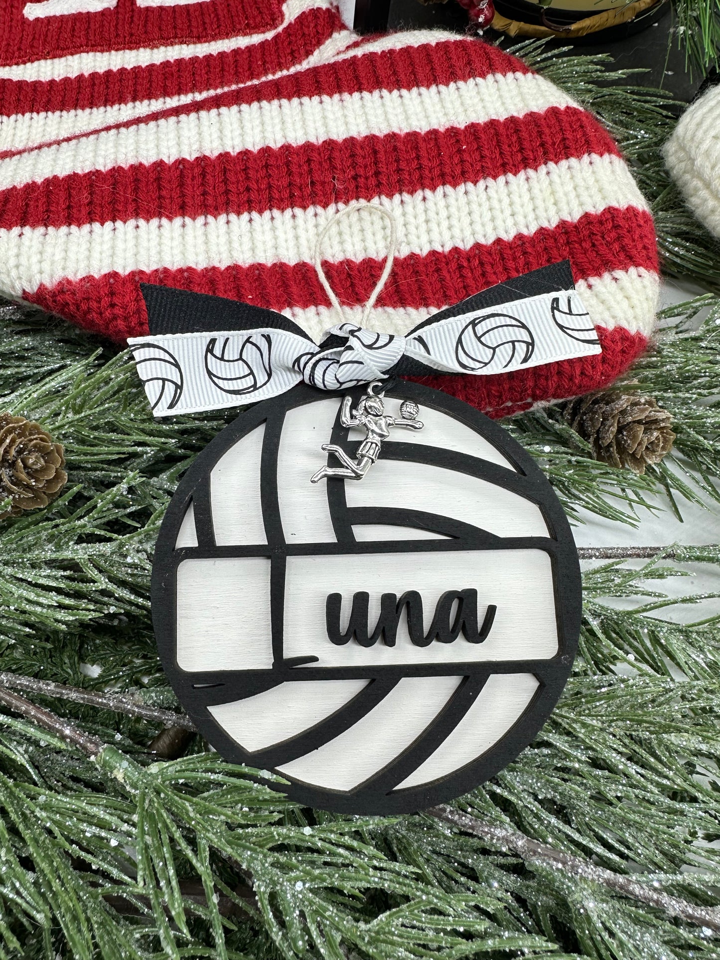 Sports Ball Ornament/ Bag Tag