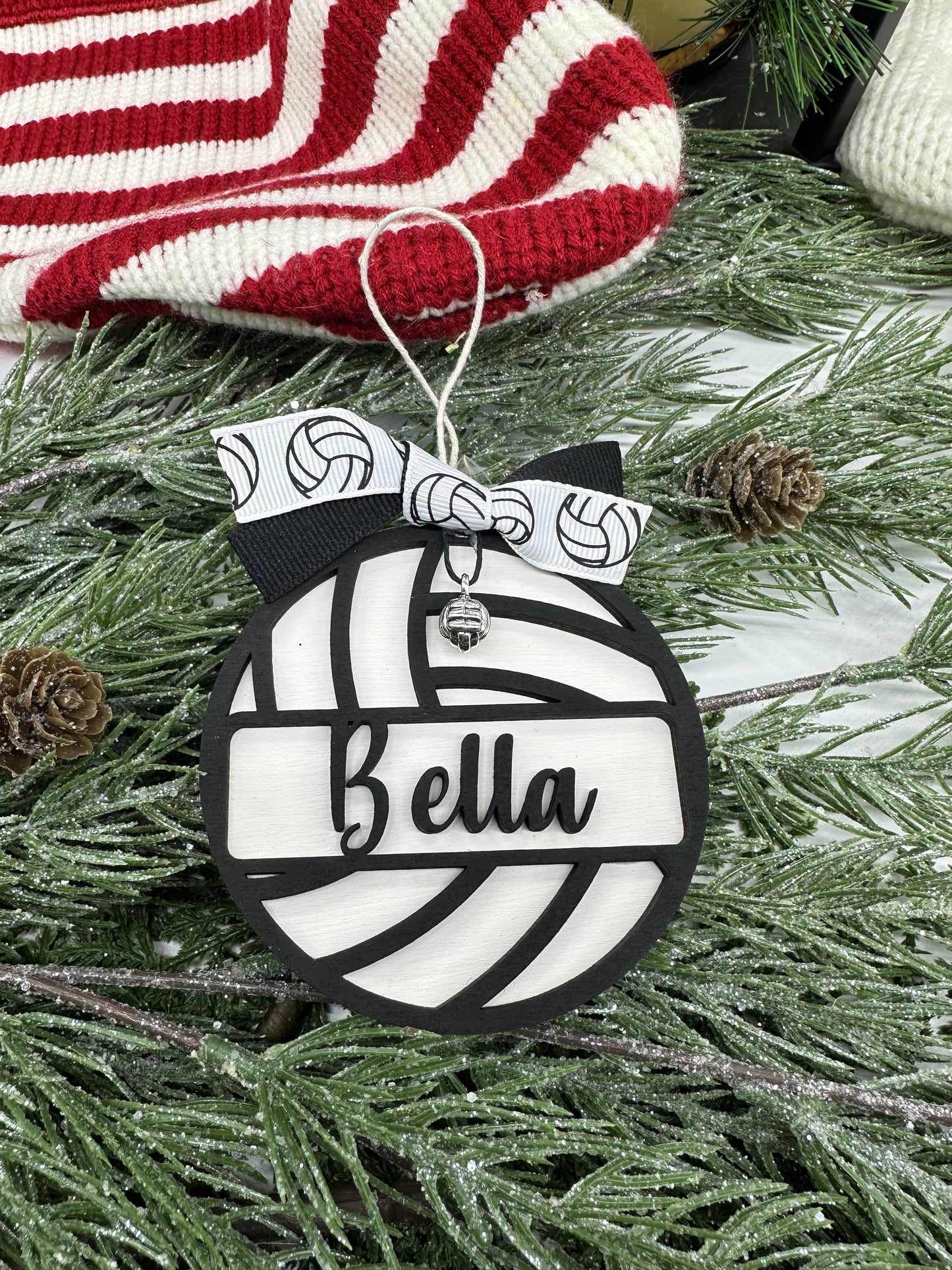 Sports Ball Ornament/ Bag Tag
